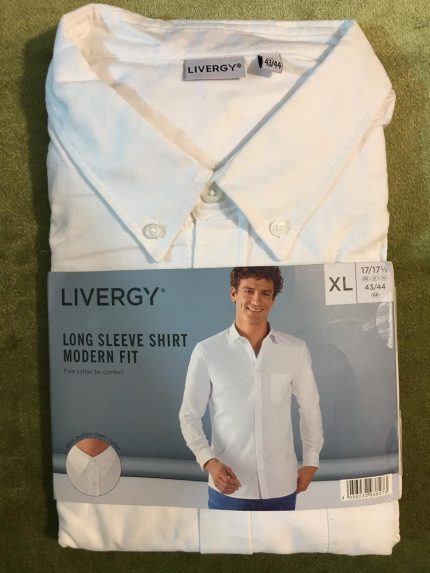 پیراهن مردانه نخی برند Livergy آلمان