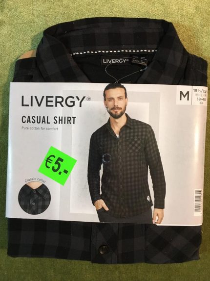 پیراهن مردانه نخی برند Livergy آلمان