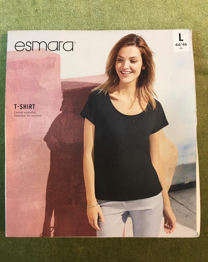 تی شرت زنانه برند Esmara آلمان کدB2040